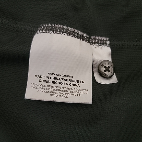 Nike Golf Dri-Fit Gray Polo Shirt "Benchmade" Short Sleeve Size XLarge - Picture 3 of 7